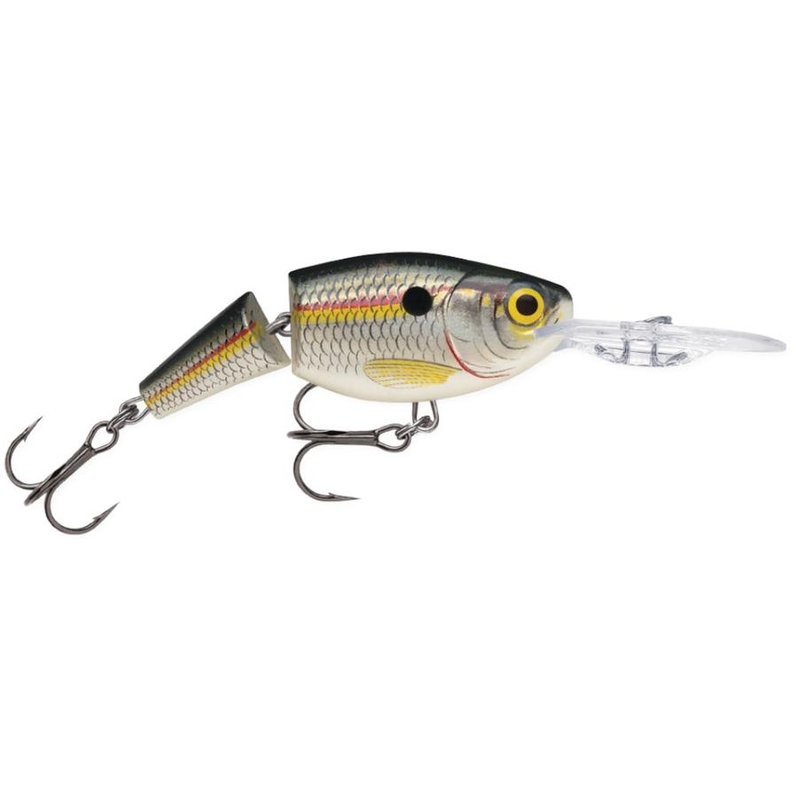 Combo 4 Señuelos De Pesca Rapala + Caja De Pesca Doble Cara