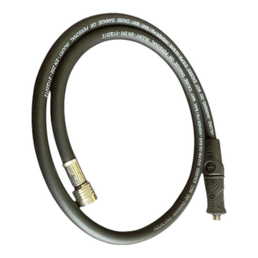 Manguera Regulador Apeks 3/8 1 Metro Negro