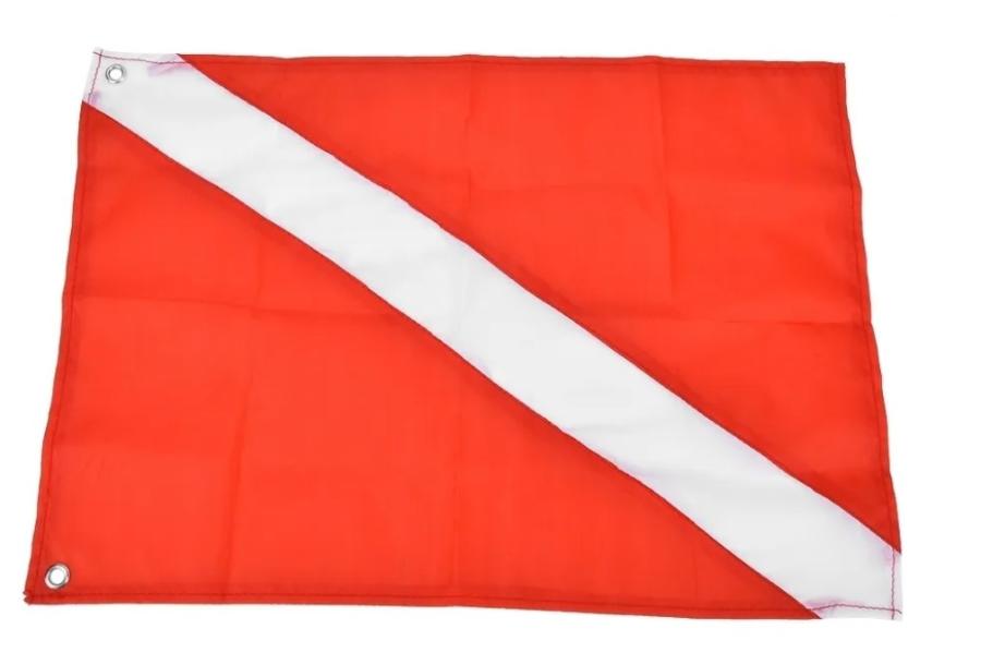 Bandera Alfa Buceo Oficial 50x80cm