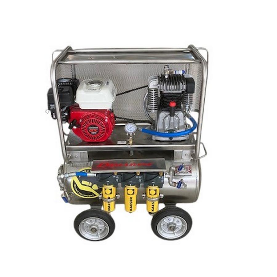 Compresor de 90 Litros Pro 2 Ejes F3K GX160 NB4 