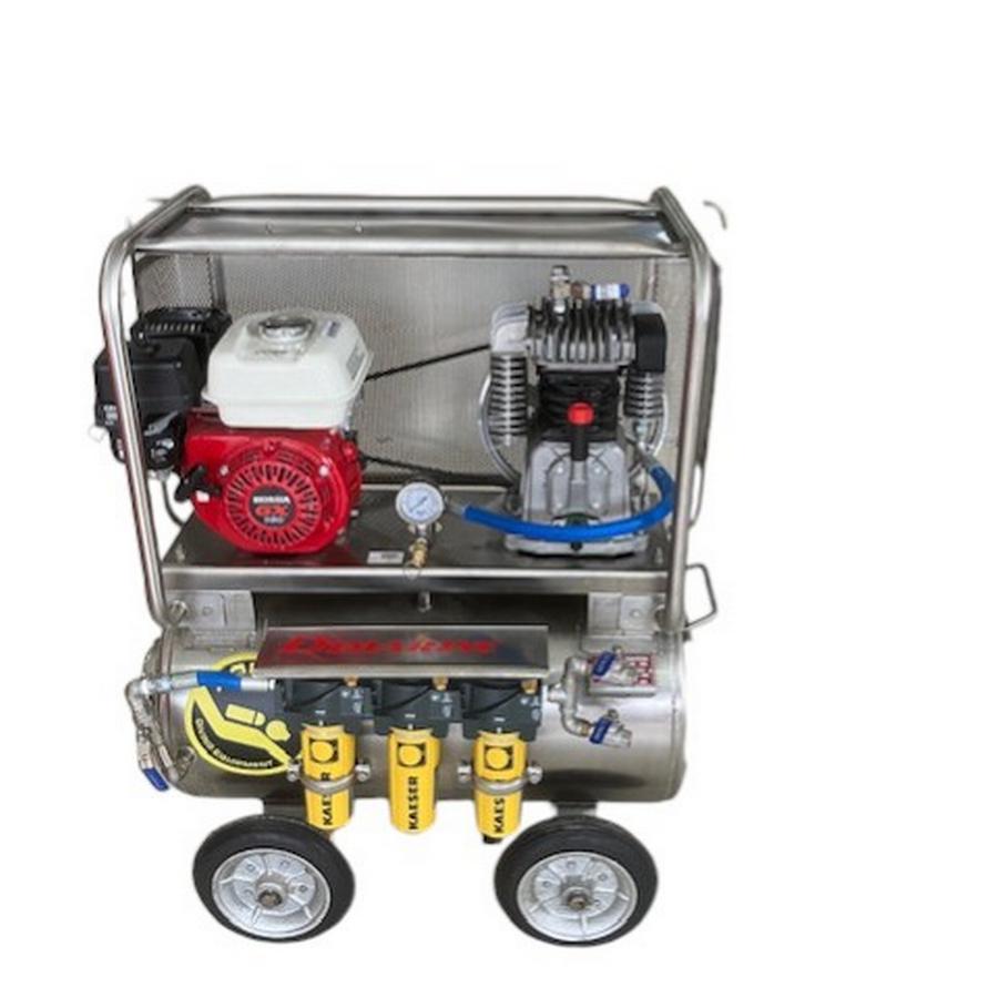 Compresor de 90 Litros Pro 2 Ejes F3K GX160 NB4 