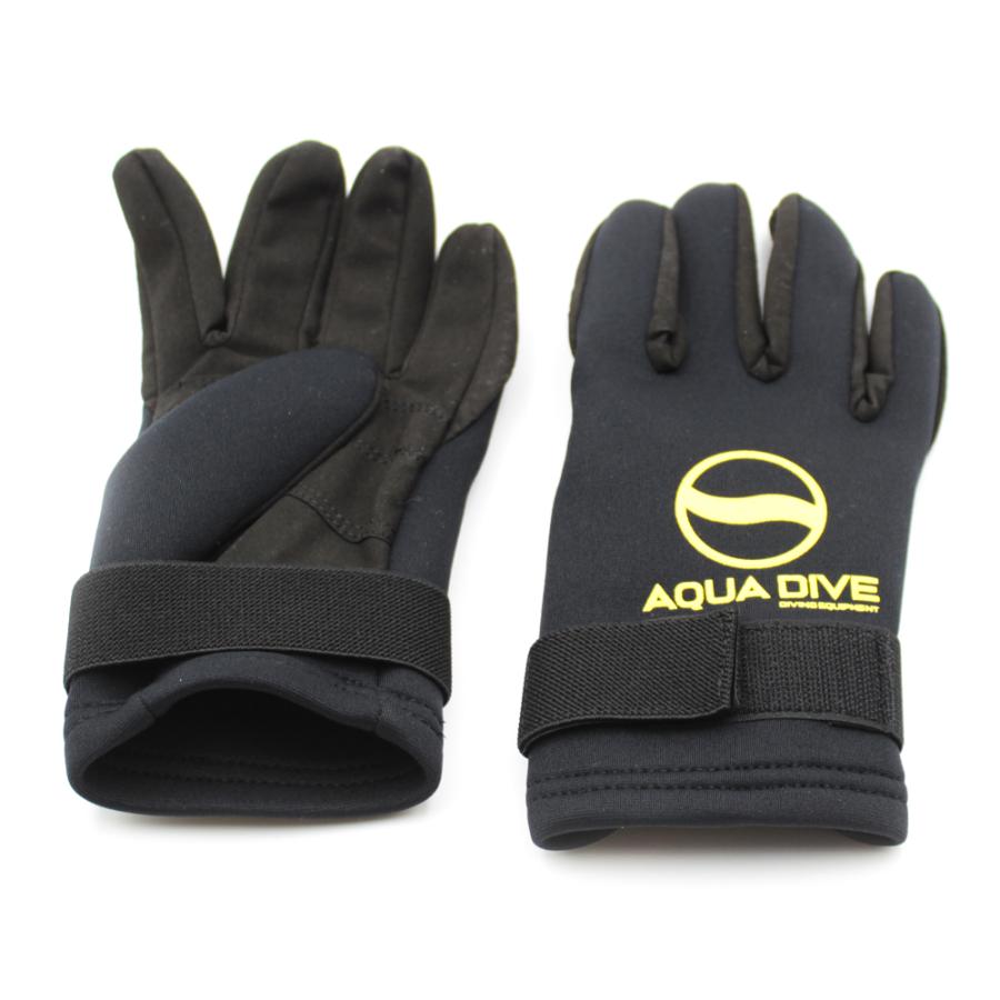Guante Aqua Dive Pro Wild Negro Cuero