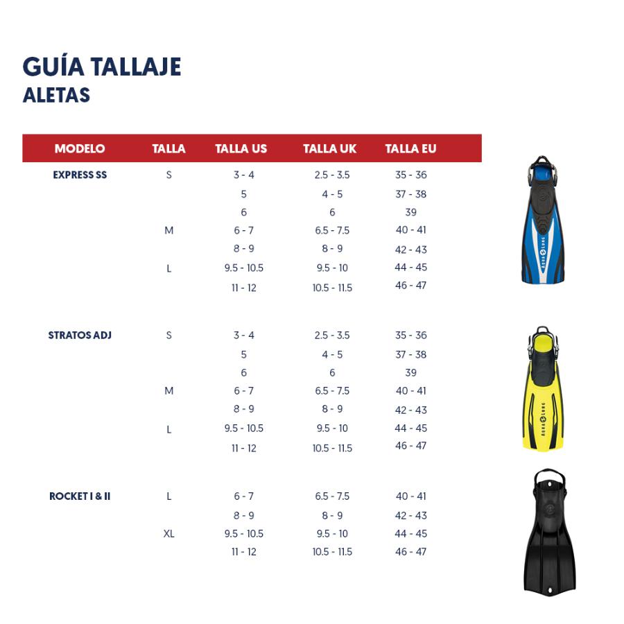 Aleta Stratos Ajustable Amarilla