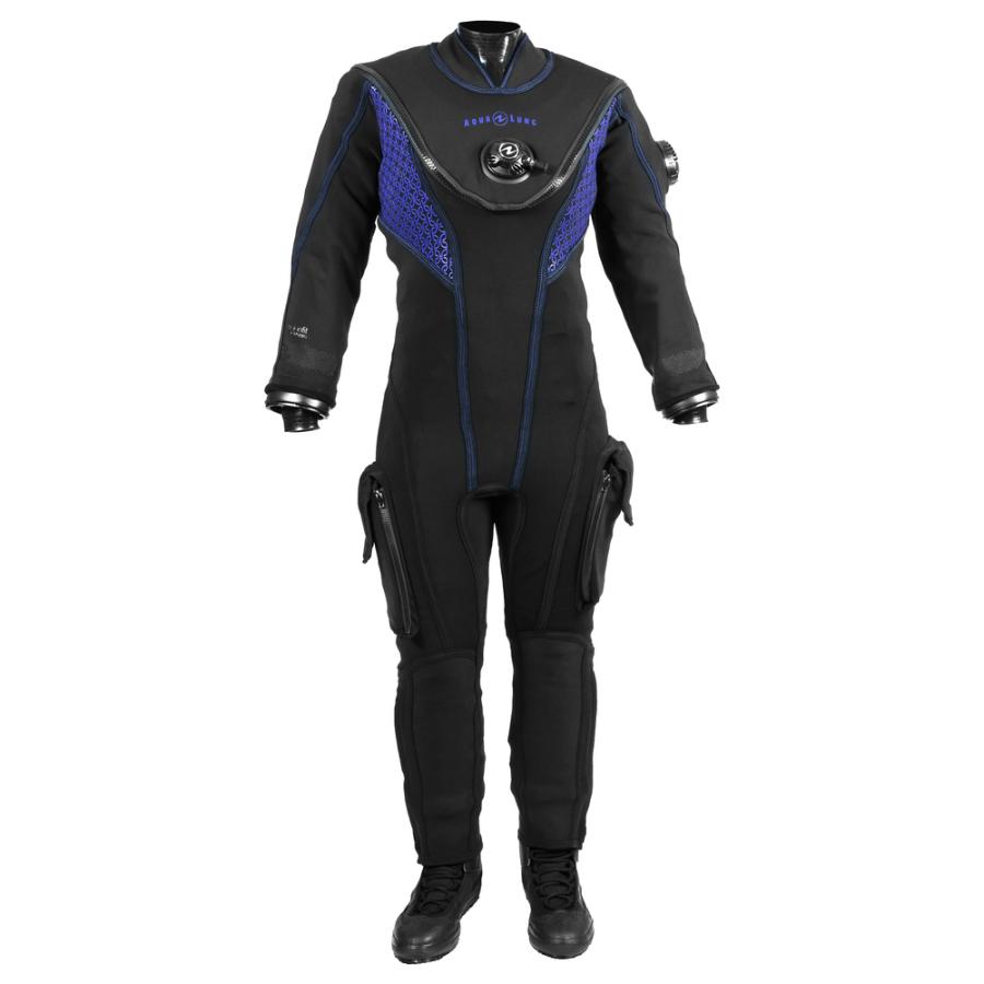 TRAJE SECO FUSION FIT 2XS/XS AIRCORE NEGRO