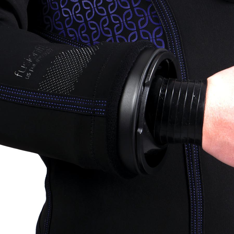 TRAJE SECO FUSION FIT 2XS/XS AIRCORE NEGRO