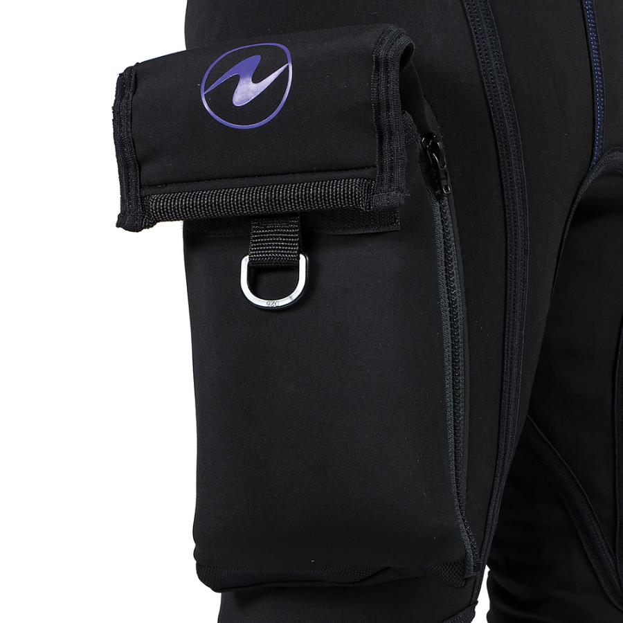 TRAJE SECO FUSION FIT 2XS/XS AIRCORE NEGRO
