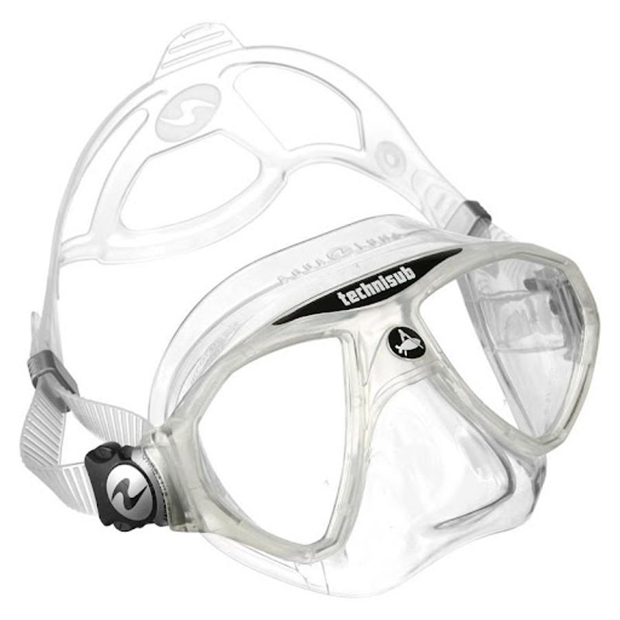 Mascarilla transparente tipo gafas sales