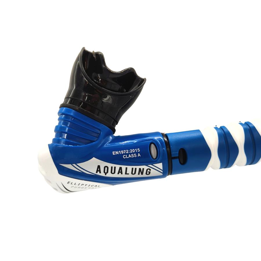 Snorkel Aqua Lung Zephyr Flex Petroleo/Blanco