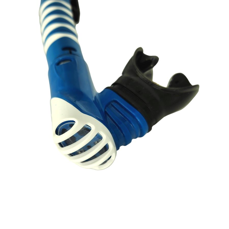 Snorkel Aqua Lung Zephyr Flex Petroleo/Blanco