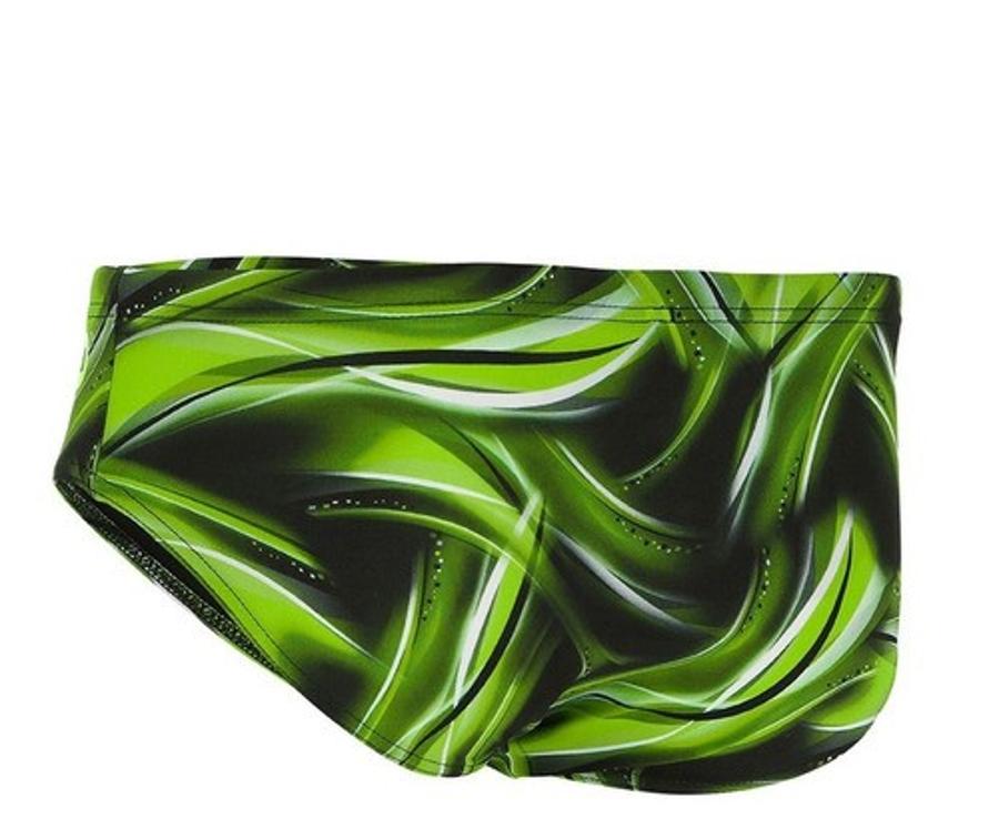 Traje De Baño Diablo Corto Verde Hombre