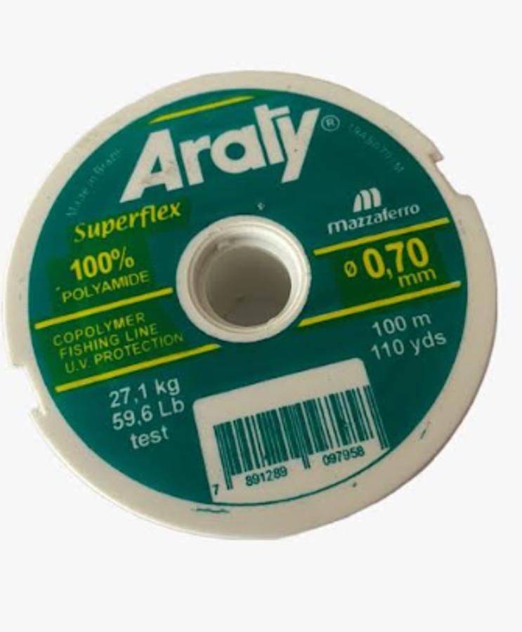 Nylon Super Flex 0.70 Multicolor