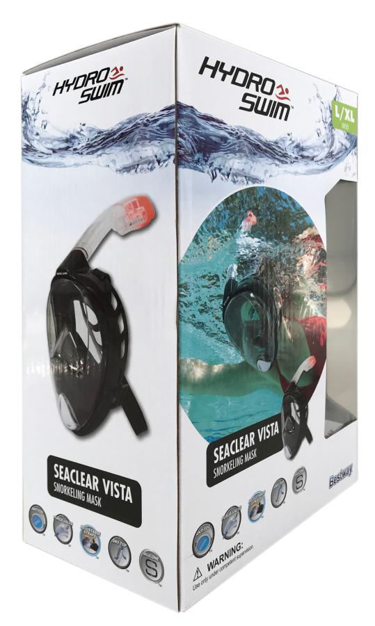 Mascara Fullface Sea Negra L/xl