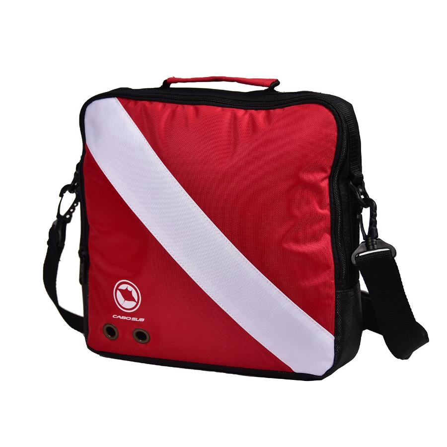 Bolso Porta Regulador Bandera Buceo Cabo Sub