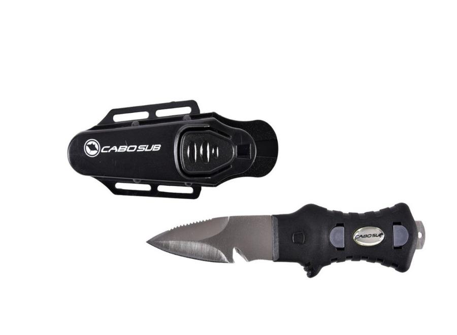 Cuchillo K-167 Punta Plana Cabo Sub