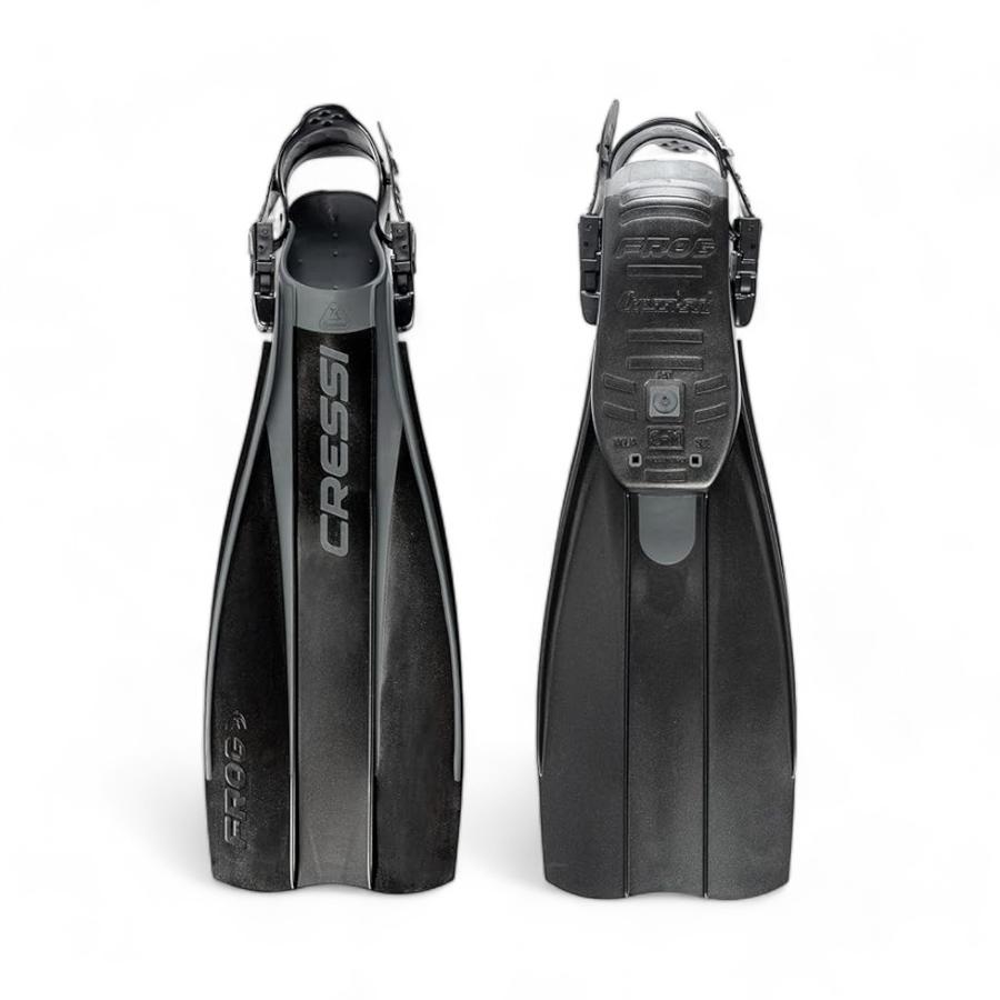 Aleta Cressi Ajustable Frog M/L Negro