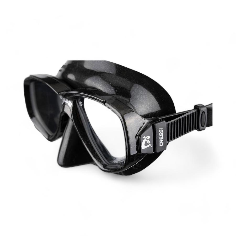 Mascara Buceo Cressi Perla Silicona  Negro