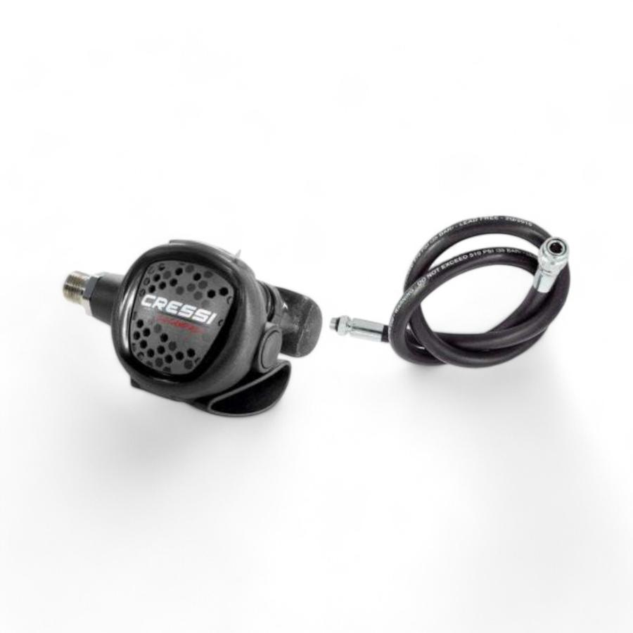 Regulador Hookah Cressi Compact 2da Etapa + Manguera 1 Metro