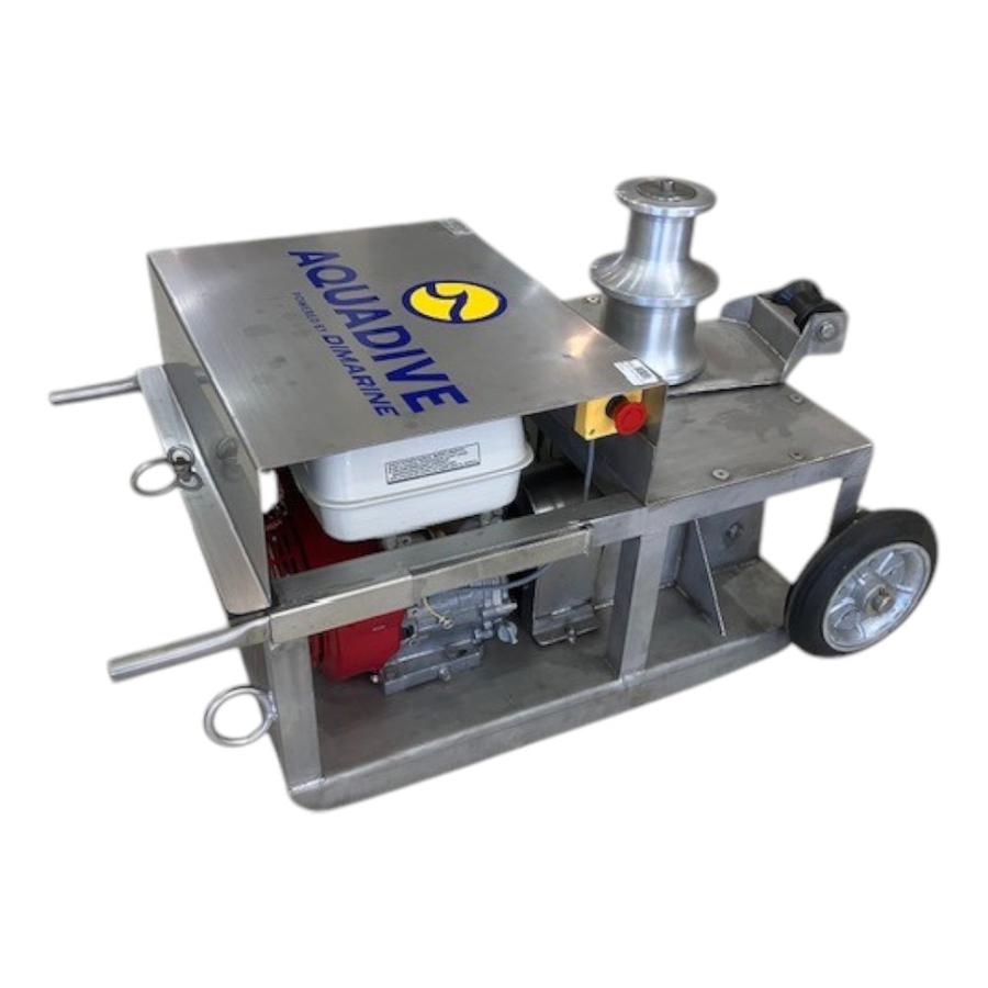 Winche Portatil 2500 KG Dimarine WPB Motor 13HP
