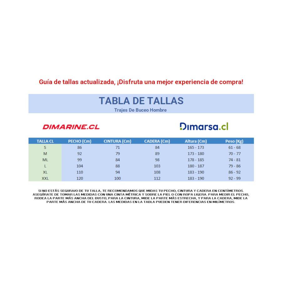 Traje Neopreno Eutropia Hombre Azul