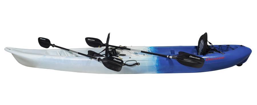 Kayak Doble Blanco-azul