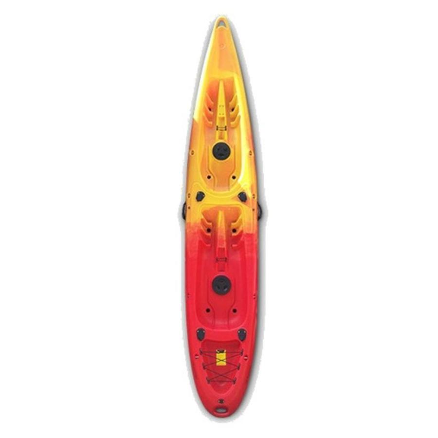 Kayak Doble Lago (amarillo-rojo)