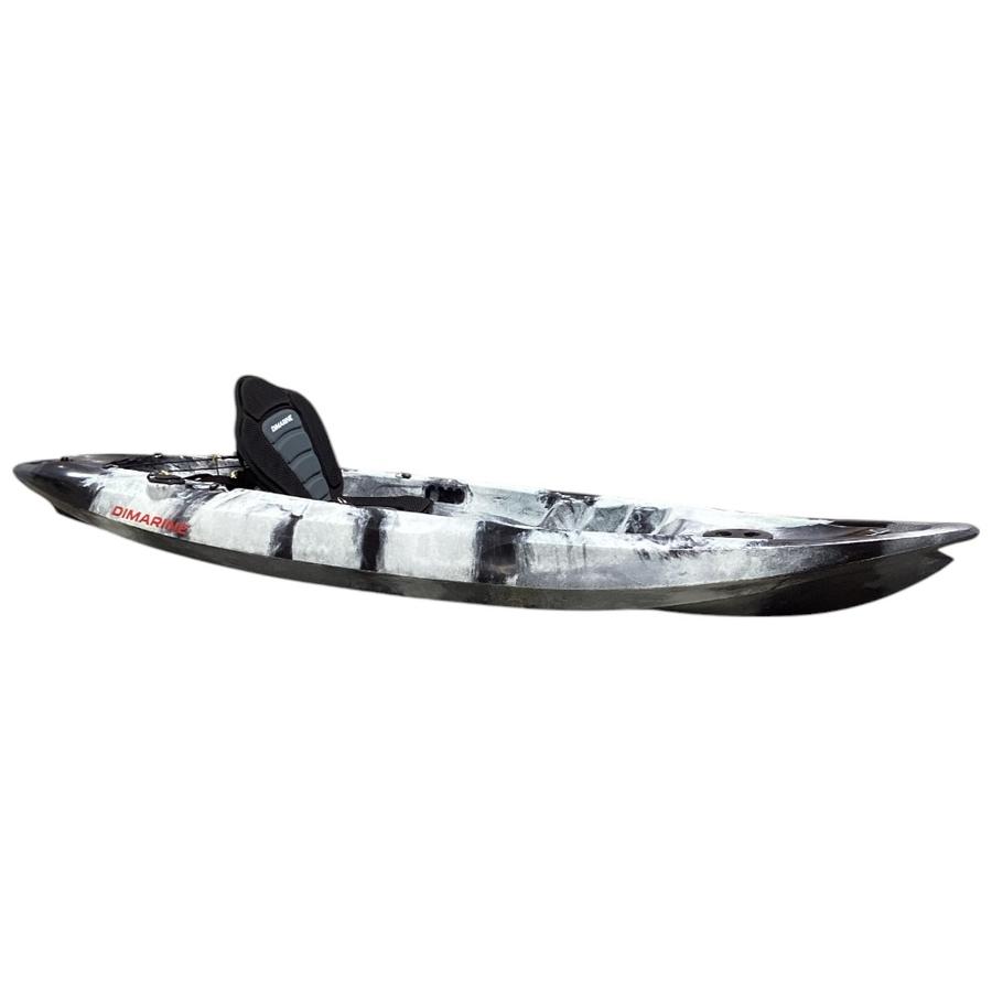 Kayak Single Travel (blanco-camo)