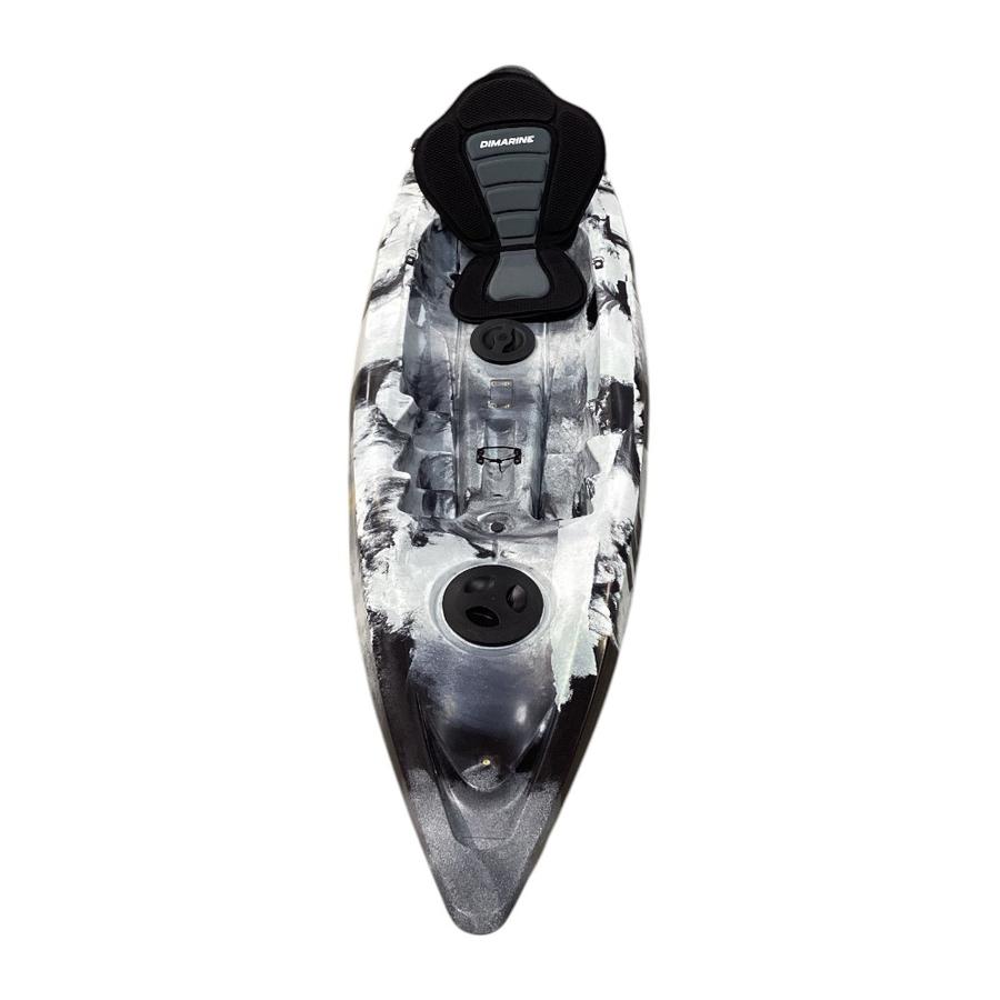 Kayak Single Travel (blanco-camo)