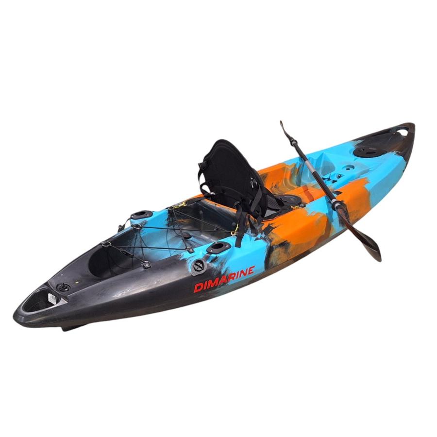 KAYAK SINGLE TRAVEL CELESTE-NEGRO-NARANJO