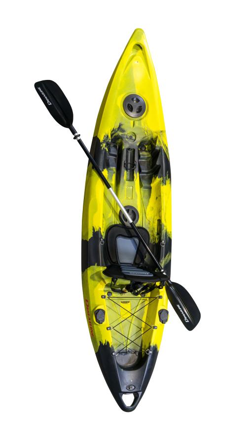 Kayak Single Travel (amarillo-negro)