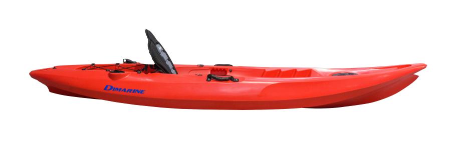 Kayak Single Travel Dimarine Rojo