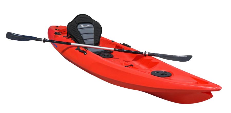 Kayak Single Travel Dimarine Rojo