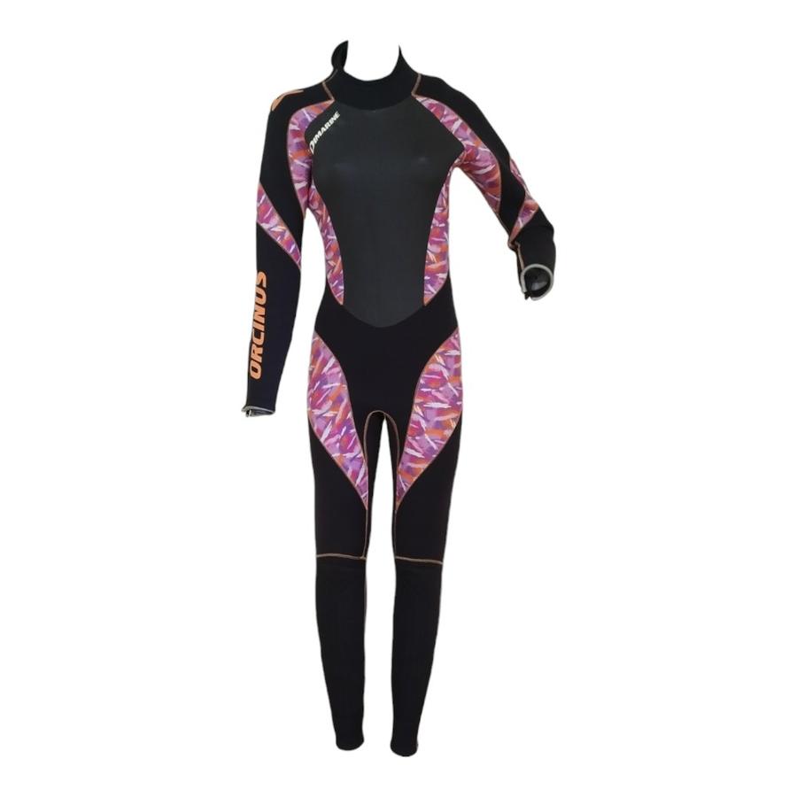 Traje Neopreno Mujer Orcinus 4mm Fucsia