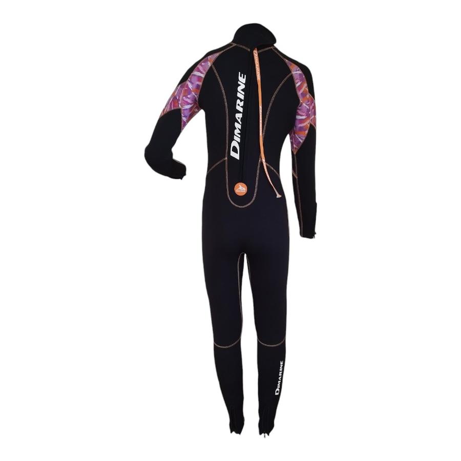 Traje Neopreno Mujer Orcinus 4mm Fucsia