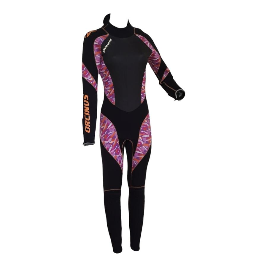 Traje Neopreno Mujer Orcinus 4mm Fucsia
