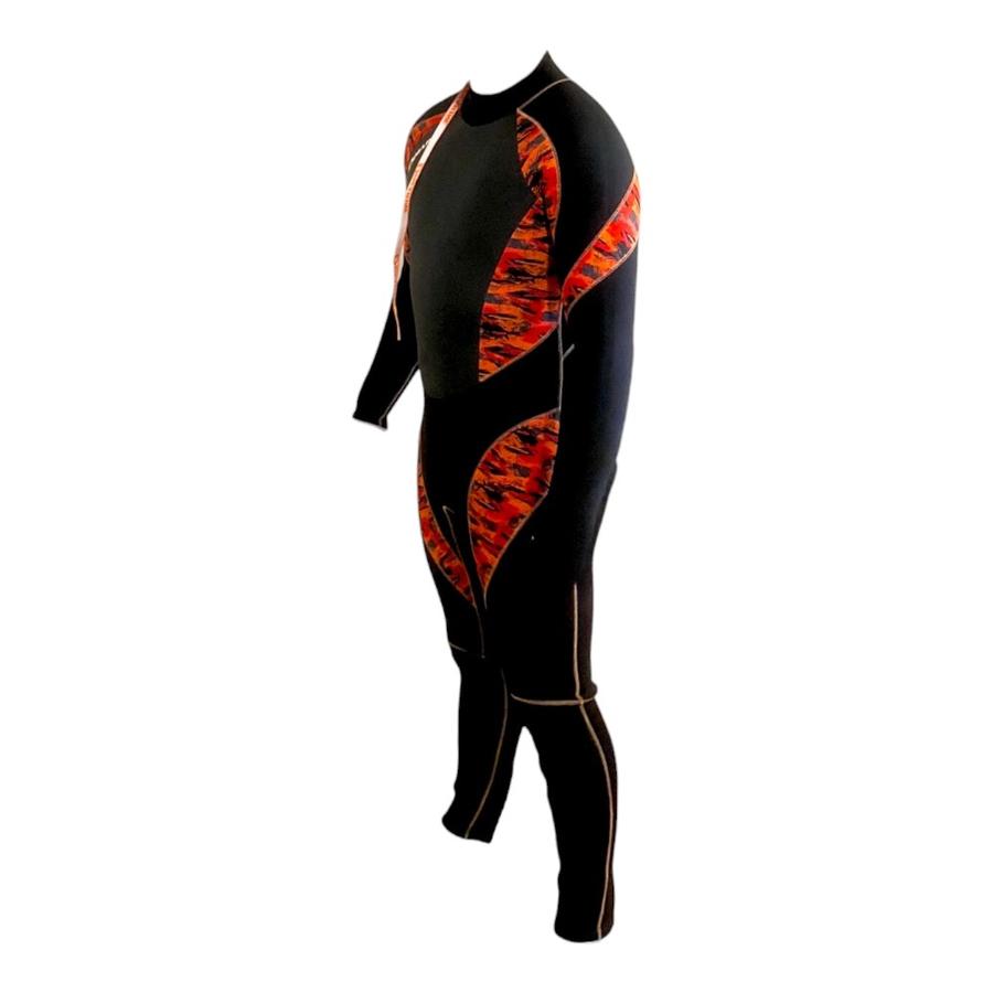 Traje Neopreno Hombre Orcinus 4mm Naranjo