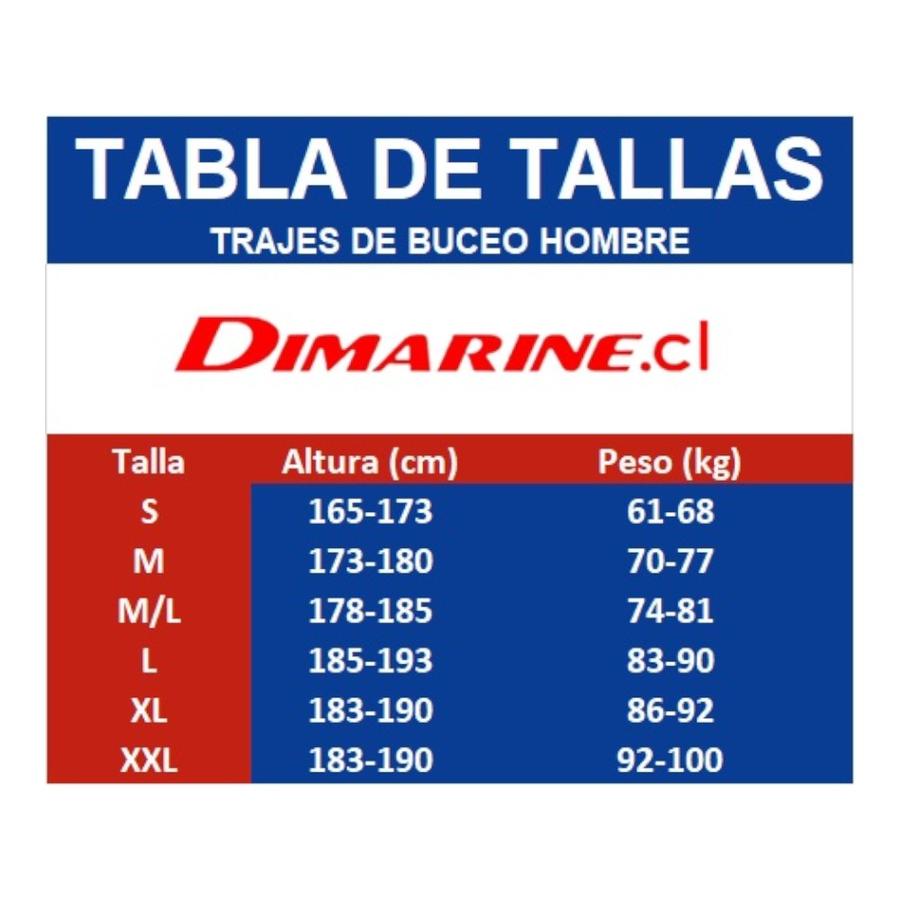Traje Neopreno Hombre Orcinus 4mm Naranjo