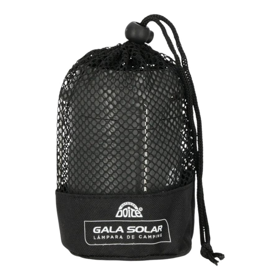 Lámpara de Camping Galar Solar 250 Lúmenes Gris Doite
