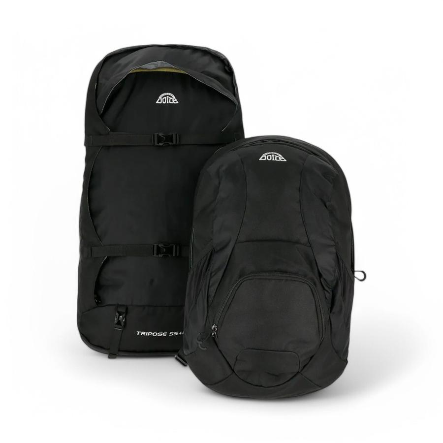 Mochila Camping Doite Tripose 70 Litros Negro
