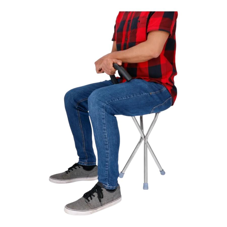 Bastón Con Asiento Plegable Handy Seat Doite