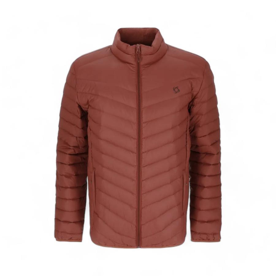 Parka Hombre Doite Puffer Eboni Rojo
