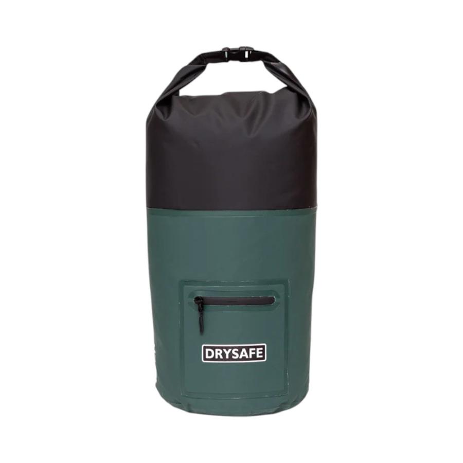 Mochila Impermeable Drysafe Mawun 30 Litros Verde/Negro