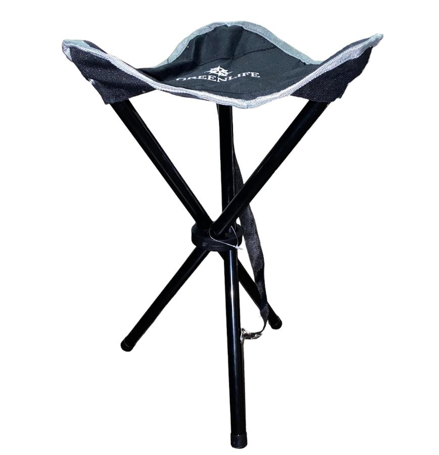 Silla Plegable Greenlife Basica Negra