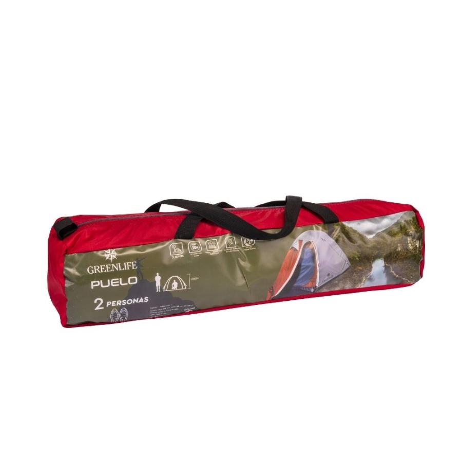 Carpa Puelo Greenlife Tt01-2 Rojo