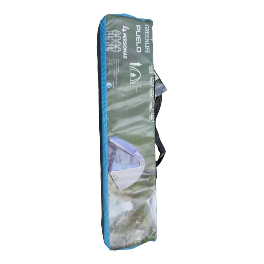Carpa Puelo Greenlife Tt01-4 Azul