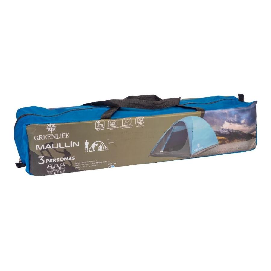 Carpa Greenlife Maullin Tt02-3 Azul