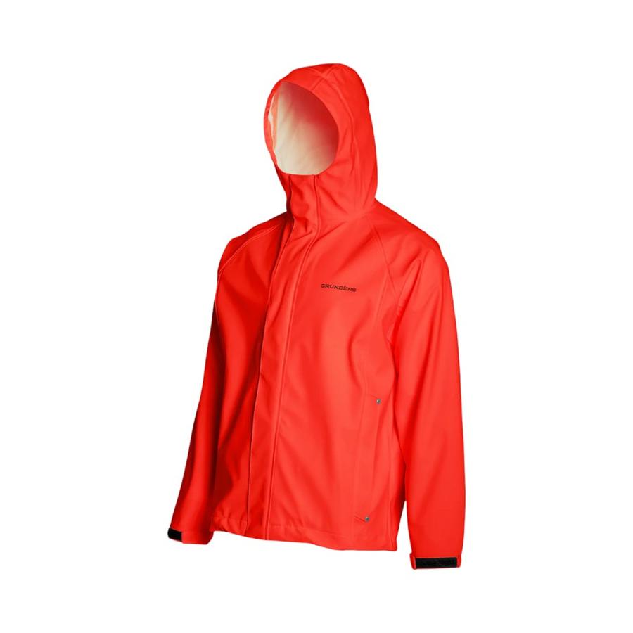 Chaqueta De Pesca Hombre Grundens Neptune Naranjo
