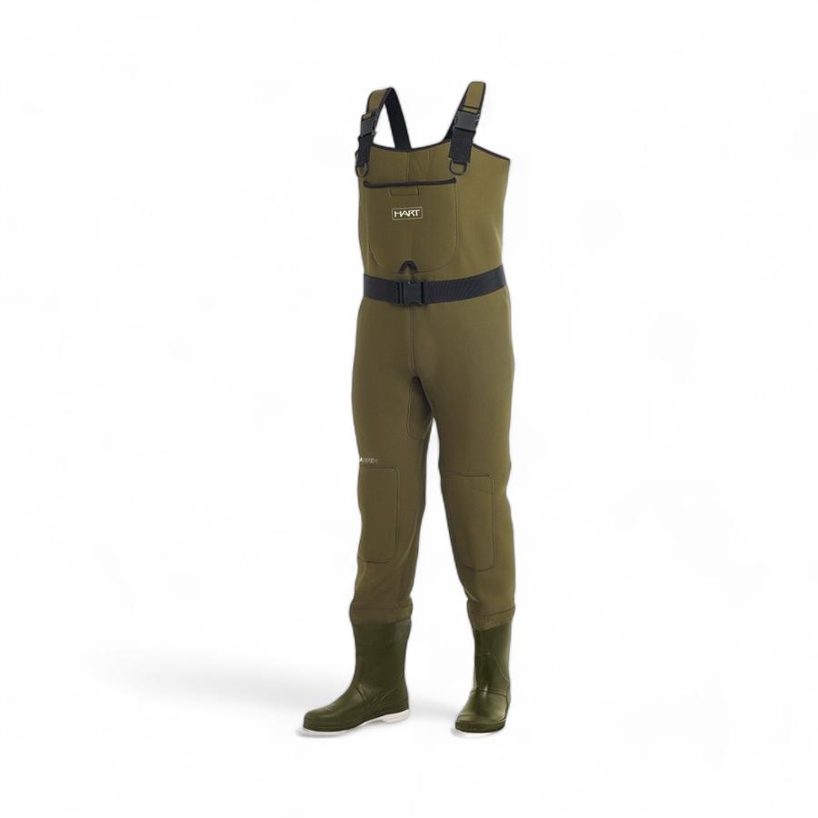 Wader Pesca Hart Hydrik Neopreno 4.5 Mm Olivo