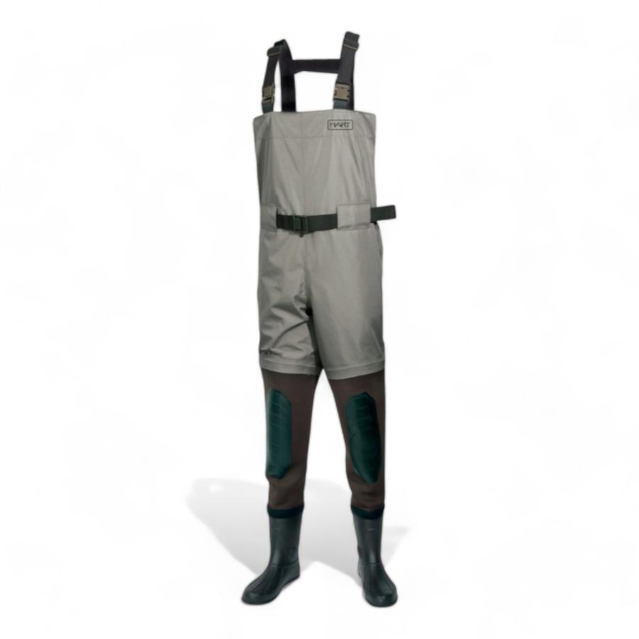 Wader Respirable Con Botas Skinboot Hart Gris