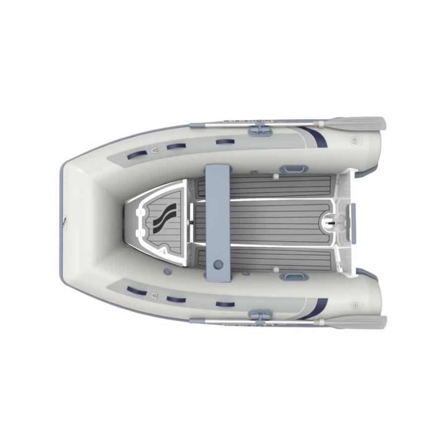 BOTE SEMI RIGIDO CL260 GRIS CLARO