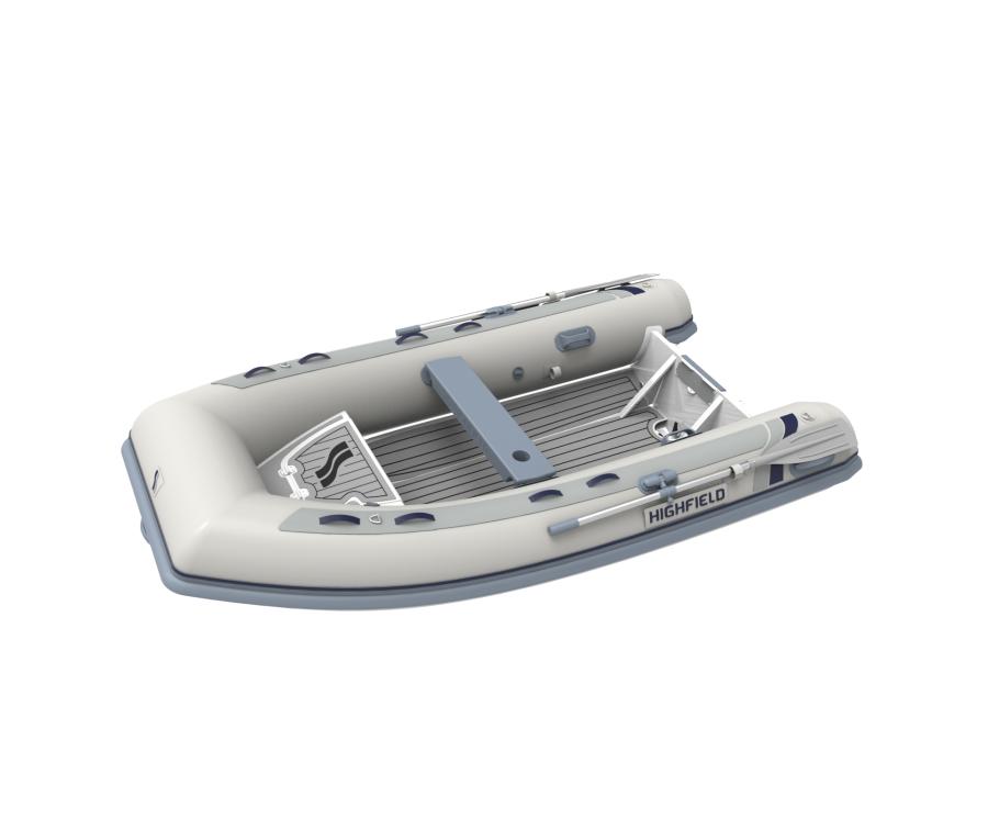 BOTE SEMI RIGIDO CLASSIC 310 GRIS CLARO